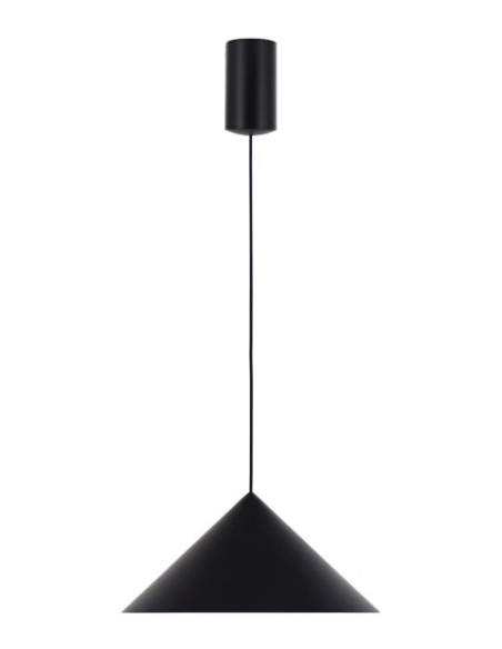 COLGANTE NEGRO 10W REGULABLE 3000ºK