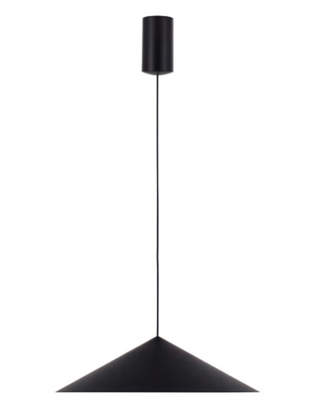 COLGANTE NEGRO 10W REGULABLE 3000ºK TRIAC