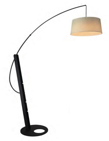 RUTI  PIEDE SALON NEGRO PANTALLA CREMA