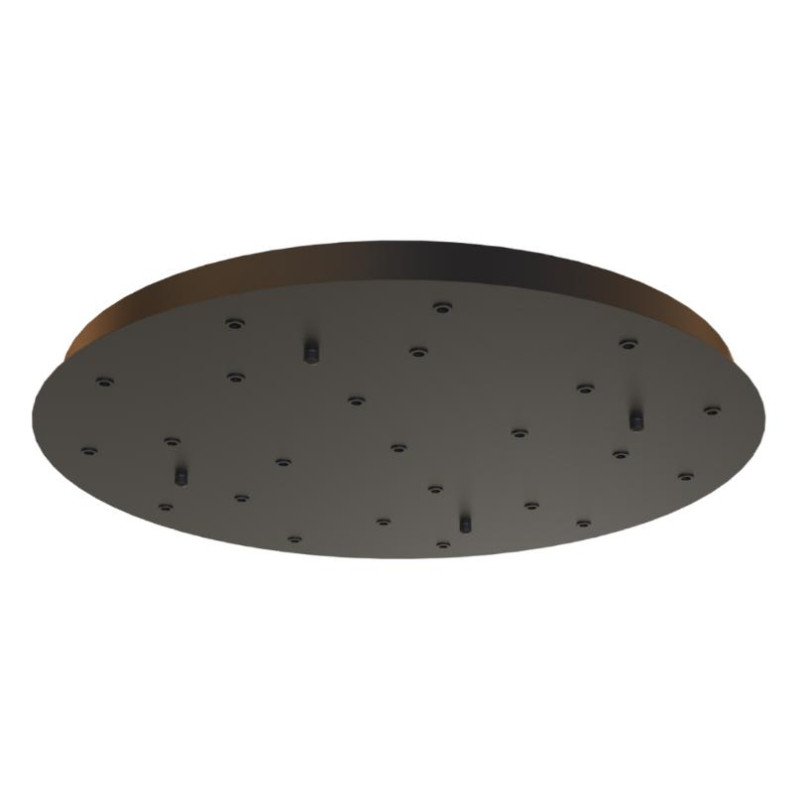 BASE FLORON 24 LUCES SUPERFICIE NEGRO