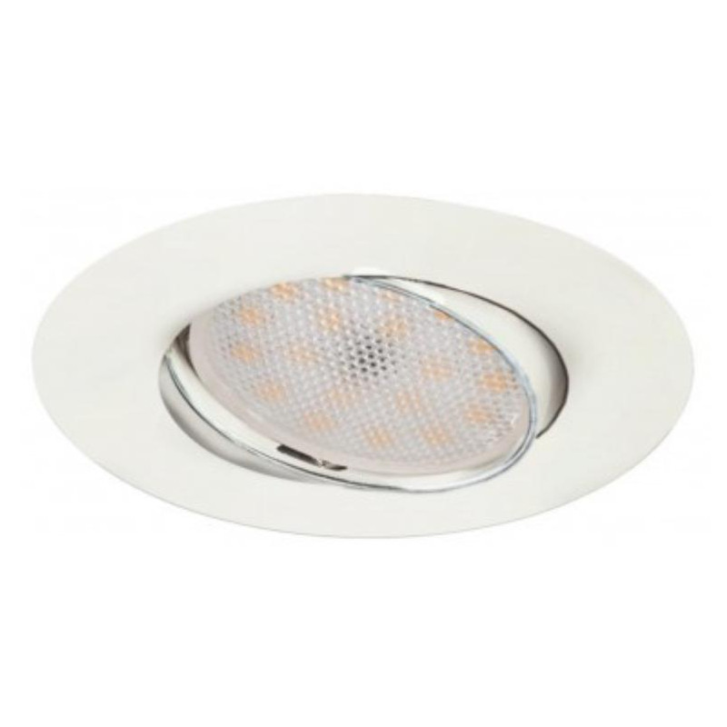 EMPOTRABLE BASCULANTE BLANCO REDONDO