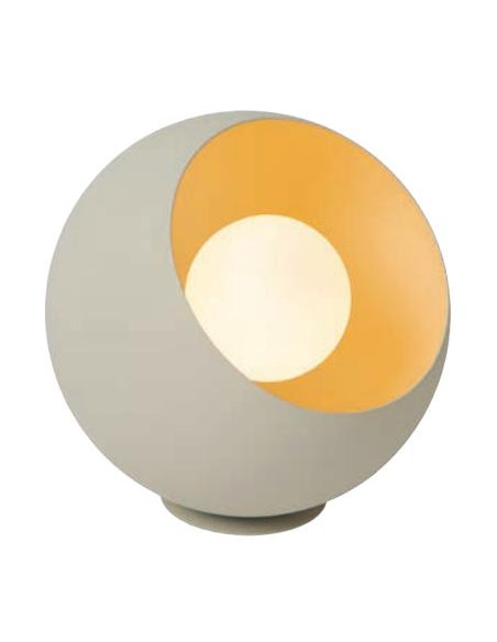 SOBREMESA DOREDOS CREMA 20X20CM BOMBILLA E27 