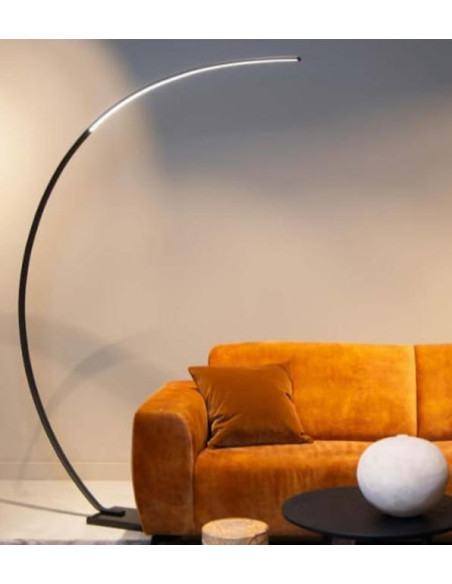 CURVE  PIE DE SALON 15W ARCO REGULABLE 2700ºK