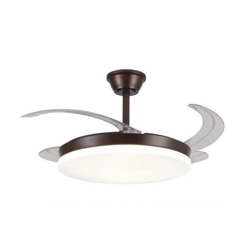 VENTILADOR DC ISABELLA L 45 45W MARRON 6 VELC  CCT