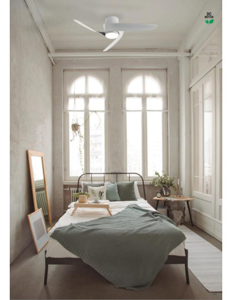 GROENLAND S* PLAFON / VENTILADOR 24W BLANCO