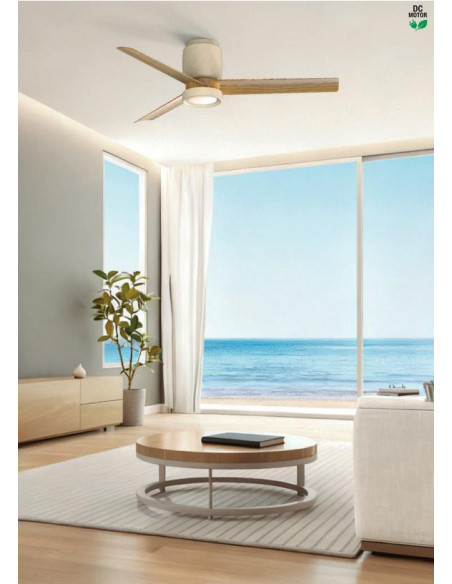 CERAMICA M * PLAFÓN / VENTILADOR - CERÁMICA BLANCA