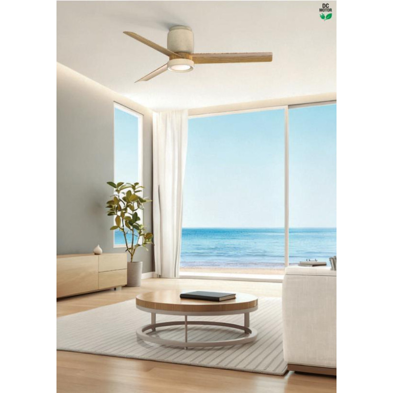 CERAMICA M * PLAFÓN / VENTILADOR - CERÁMICA BLANCA