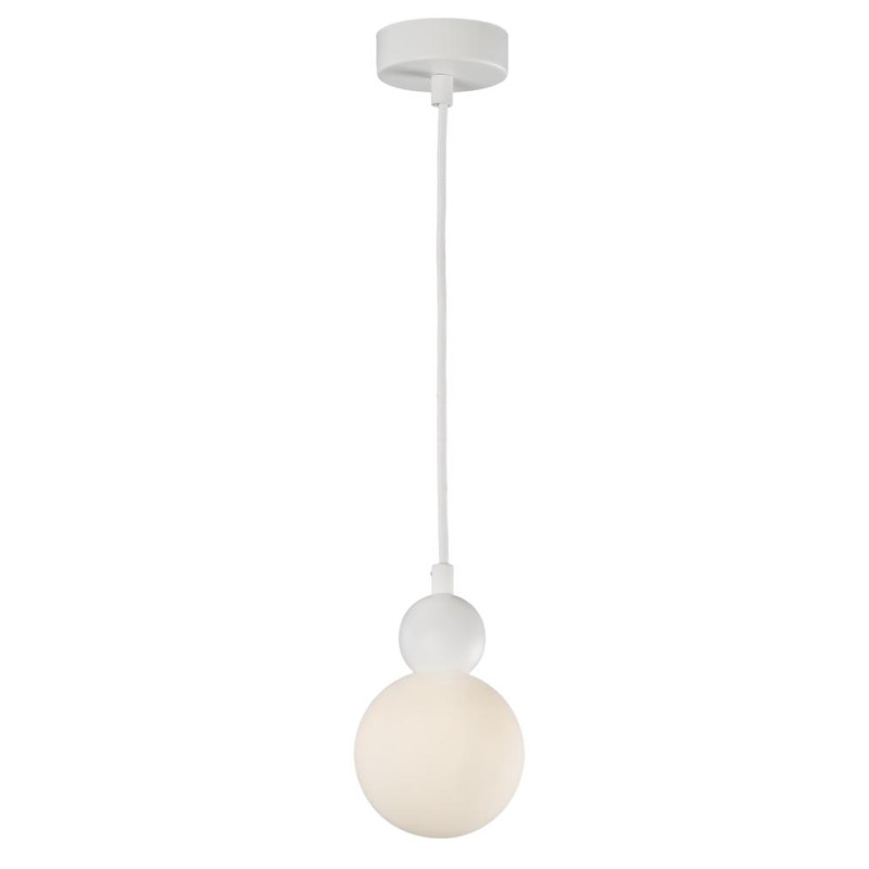 COLGANTE G9 BOLA BLANCO 1100X80X100mm