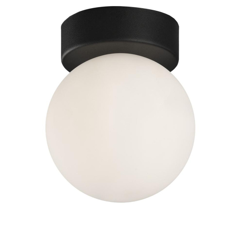 REGLETA BASE PLAFON CAMERINO 1 LUZ G9 NEGRA