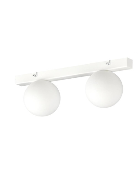 REGLETAS CAMERINO 2 LUCES G9 BLANCA