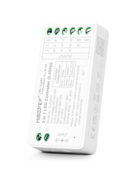 Controladora LED 3 en1 RGB   RGBW   RGBCCT RF 2 4 