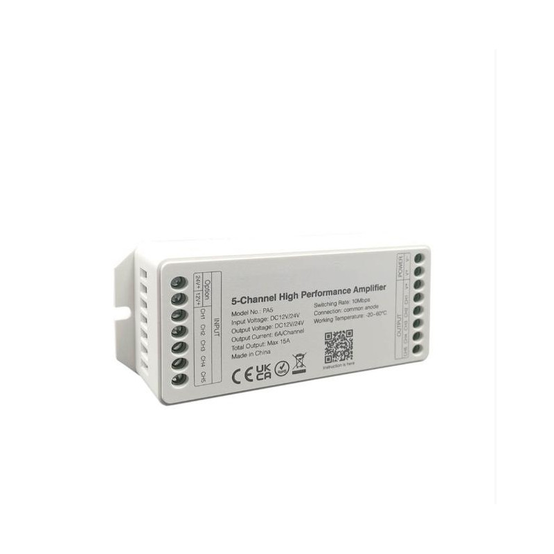 AMPLIFICADOR DE ALTO RENDIMIENTO 5 CANALES