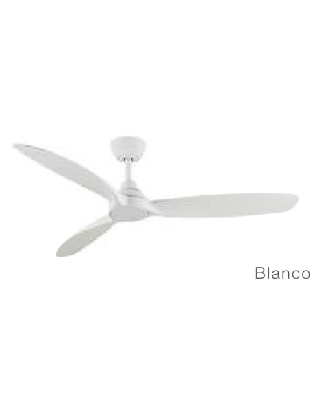 SEAFORTH VENTILADOR BLANCO  3 ASPAS SIN LUZ 91 5CM