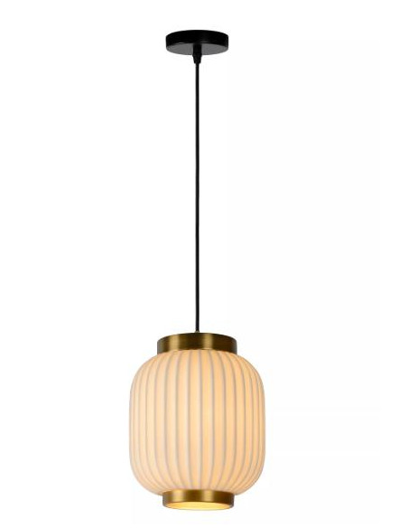 Lucide GOSSE - Lámpara colgante - Ø 19 5 cm - 1xE2