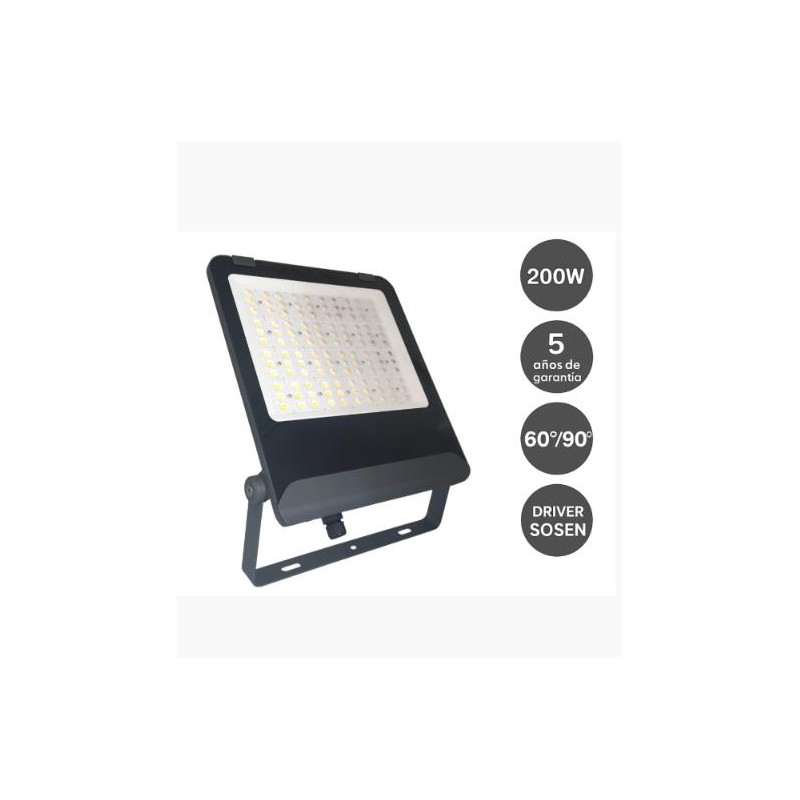 Foco Proyector LED 200W CCT Driver SOSEN IP65 160L