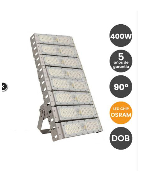 Proyector LED 400W DOB OSRAM Chip SMD3030-3D 180Lm
