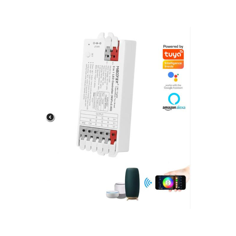 Controlador LED 12V-24V 3 en 1 RGB   RGBW   RGBCCT
