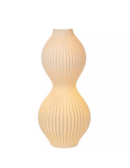 Lucide MOMORO - Lámpara de mesa - 1xE14 - Blanco