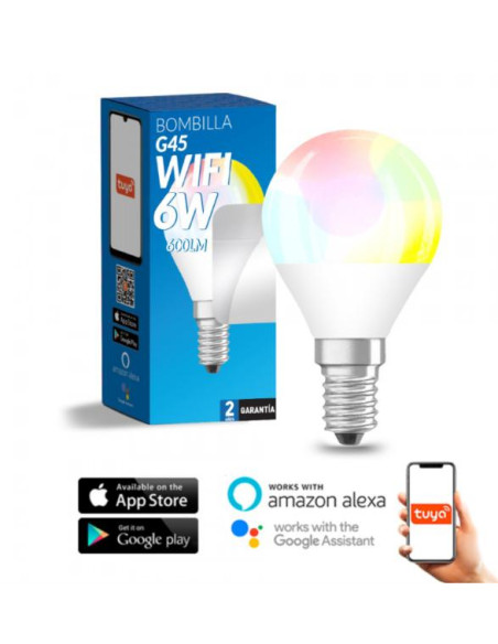 Bombilla Led Smarthome G45 6W