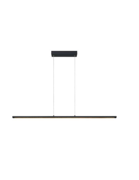 LINEAL  LÁMPARA LED 38W - NEGRO ARENADO