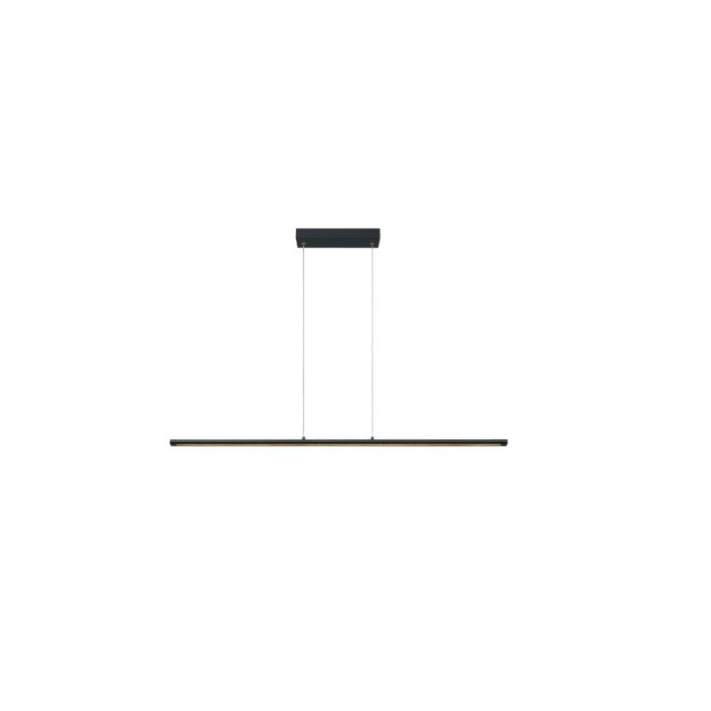LINEAL  LÁMPARA LED 38W - NEGRO ARENADO