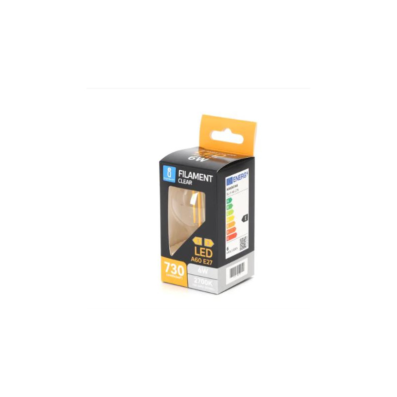 BOMBILLA FILAMENTO E27 6W 2 700K