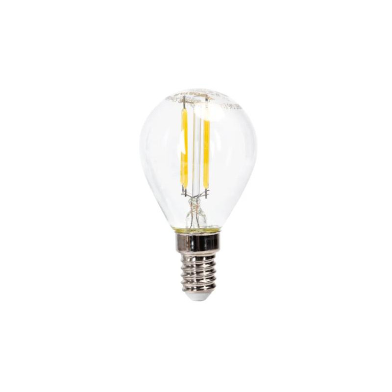 BOMBILLA FILAMENTO G45 E14 8W 2700K