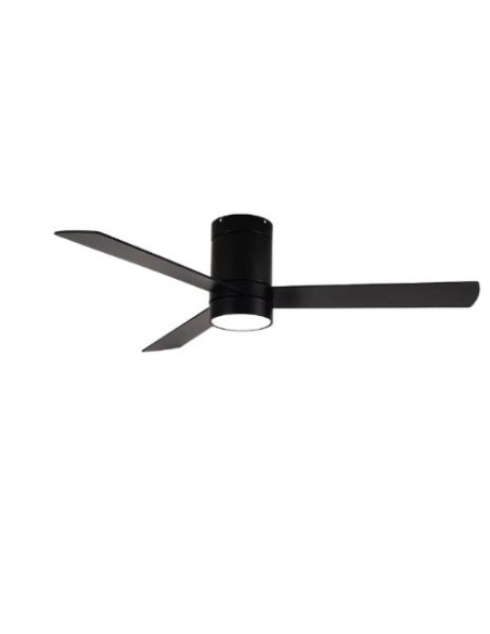 VENTILADOR NAVIA  CON ASPAS REVERSIBLES NEGRO