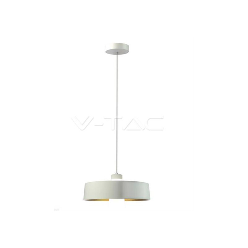 Lámpara colgante LED 7W  Acrílico  - Cubierta Blan