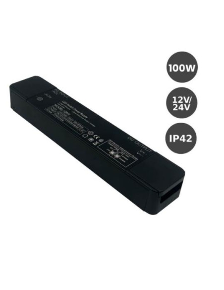 Fuente de Alimentación Slim 100W Salida Selecciona