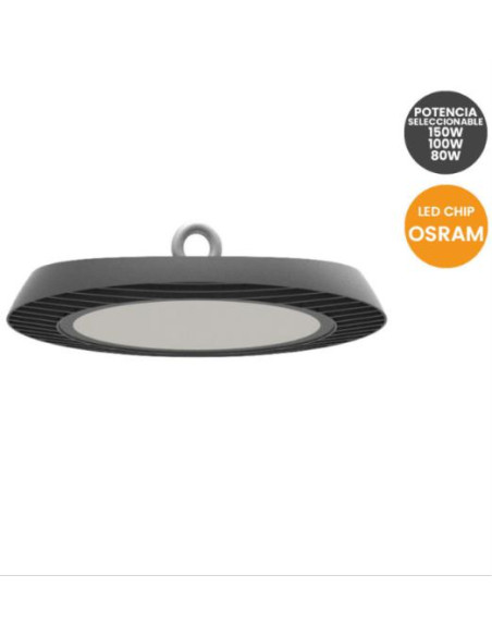 Campana Industrial LED Potencia Seleccionable 150W