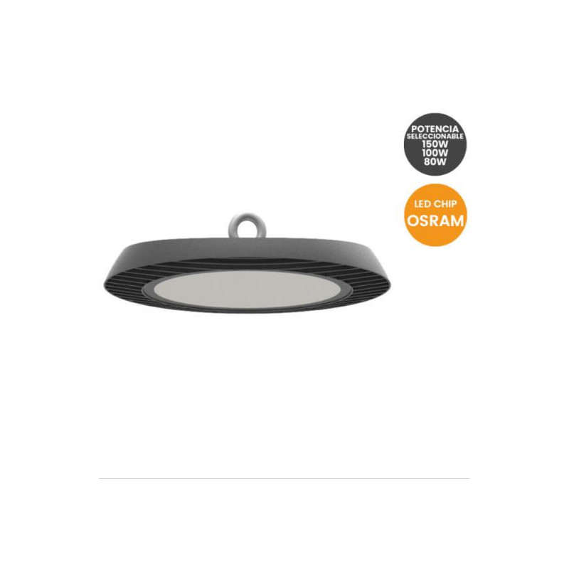 Campana Industrial LED Potencia Seleccionable 150W