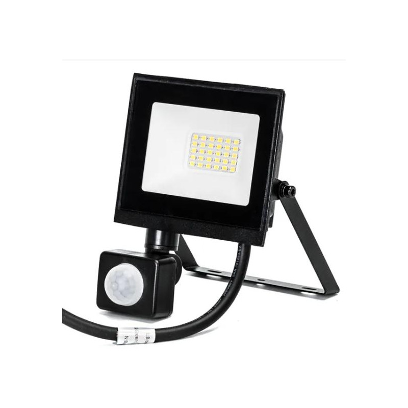 Proyector con sensor LED-20W-4000K-1800lm-IP65-Sen