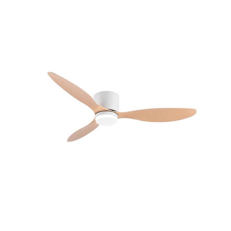 Ventilador de techo Hérault con luz LED y aspas fi