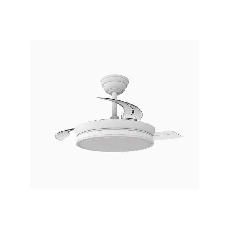 Ventilador LED aspas retráctiles Night Evo Mini Bl