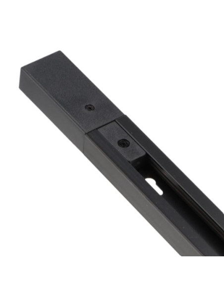 Carril Monofásico Maxpower - 2 Metros NEGRO