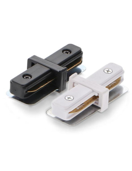 Conector I Reforzado Para Carril Monofásico NEGRO