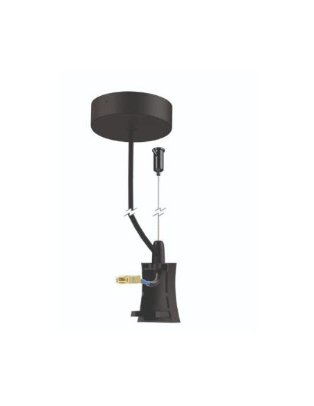 HANOK TAPA LATERAL NEGRA CON CABLE ALIMENTACION 
