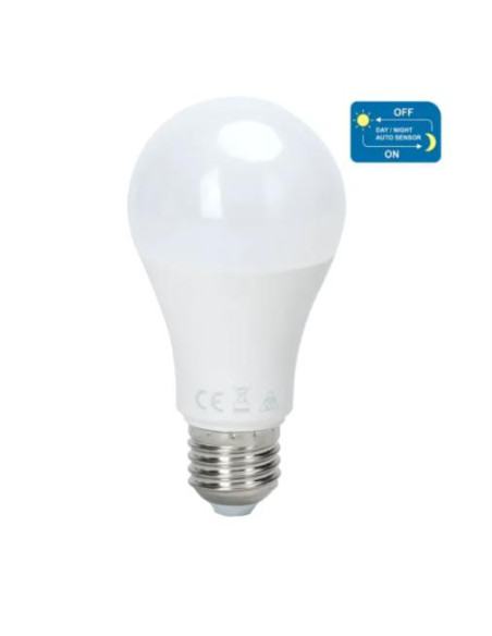 BOMBILLA FOTOSENSITIVA INDUCIDA A60 E27 12W 3000K