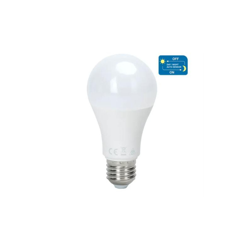 BOMBILLA FOTOSENSITIVA INDUCIDA A60 E27 12W 3000K