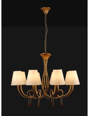 PAOLA*ORO* LAMPARA 8L x E14