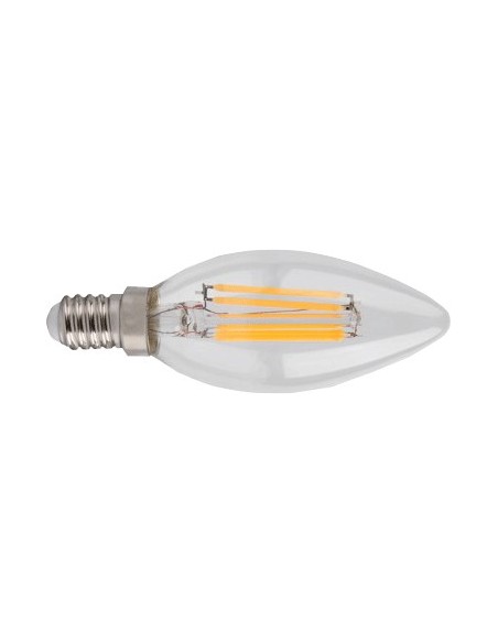 BOMBILLA LED VELA E14, 4W...
