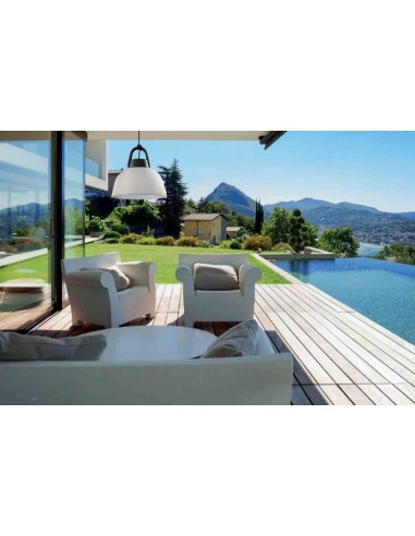 KINKE * COLGANTE 1L x E27 BOLA GRIS...