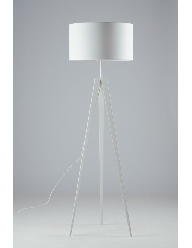 PIE DE SALON BLANCO CON PANTALLA