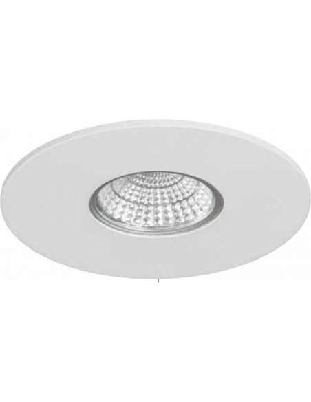 EMPOTRABLE FIJO REDONDO BLANCO