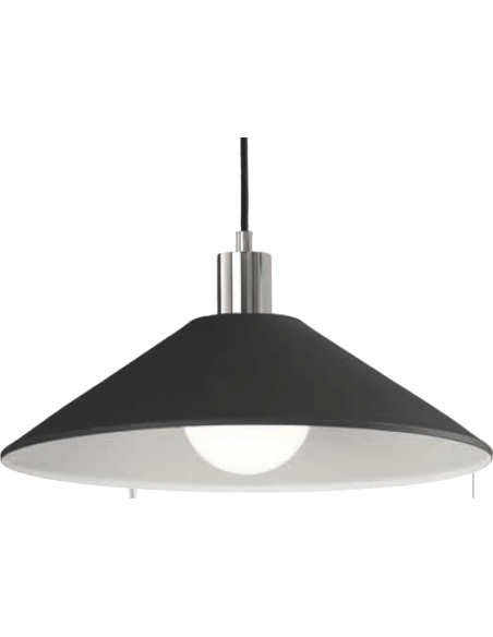 COLGANTE METAL NEGRO CROMO