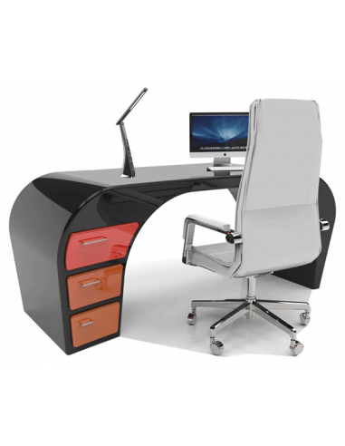 FLEXO NEGRO REGULABLE CON BATERIA