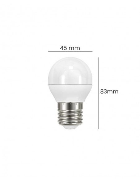 BOMBILLA LED 6W E27 G45... 2