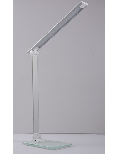 FLEXO 5W PLATA BASE CRISTAL BLANCO...