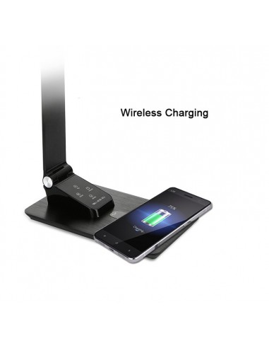 FLEXO 7W NEGRO CARGADOR INALAMBRICO